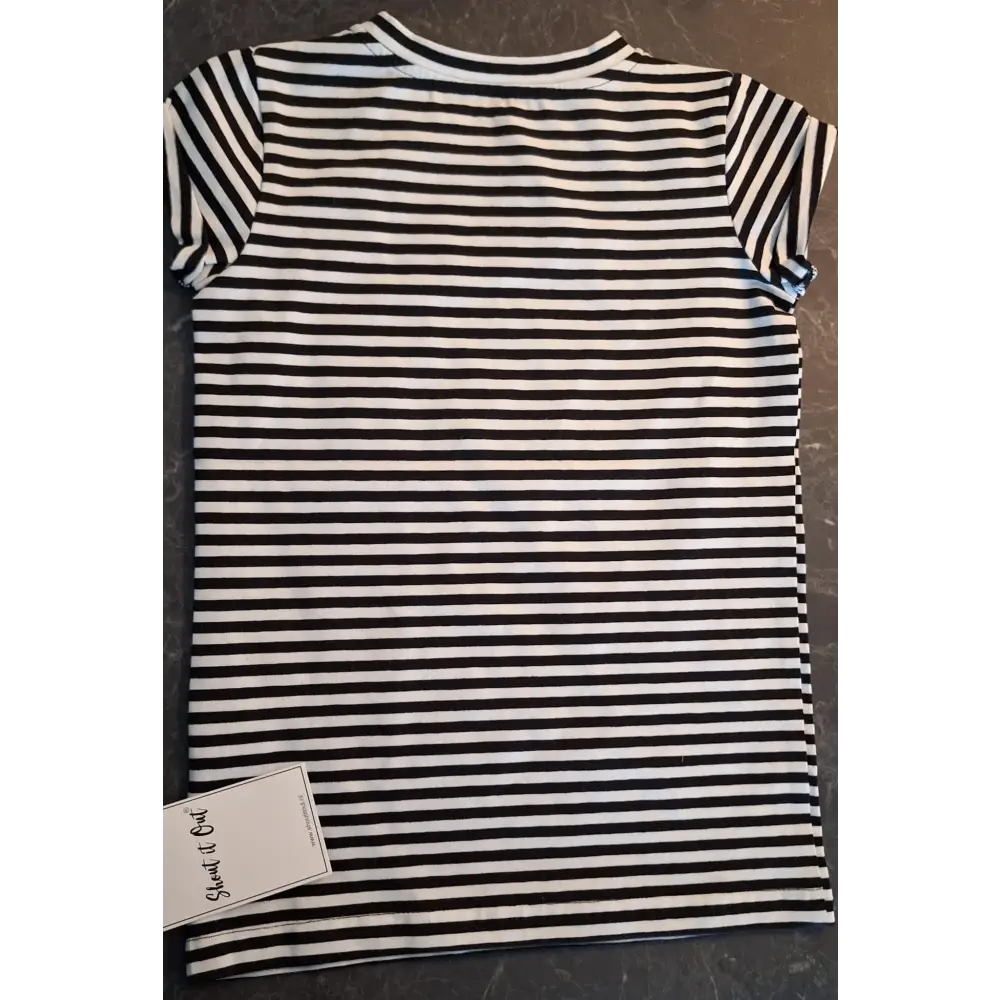 Shortsleeves Streep kinderkleding
