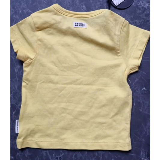 Shortsleeves TND 56 / Geel kinderkleding