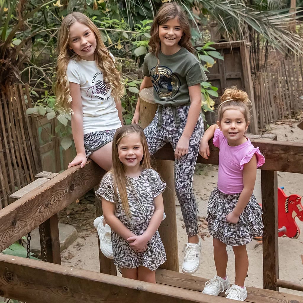 Shortsleeves -- Wild and Free - 98/104 / Groen - kinderkleding