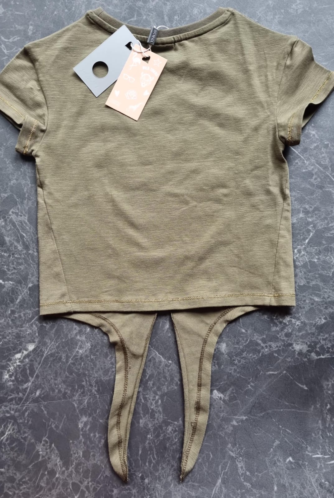 Shortsleeves -- Wild and Free - 98/104 / Groen - kinderkleding