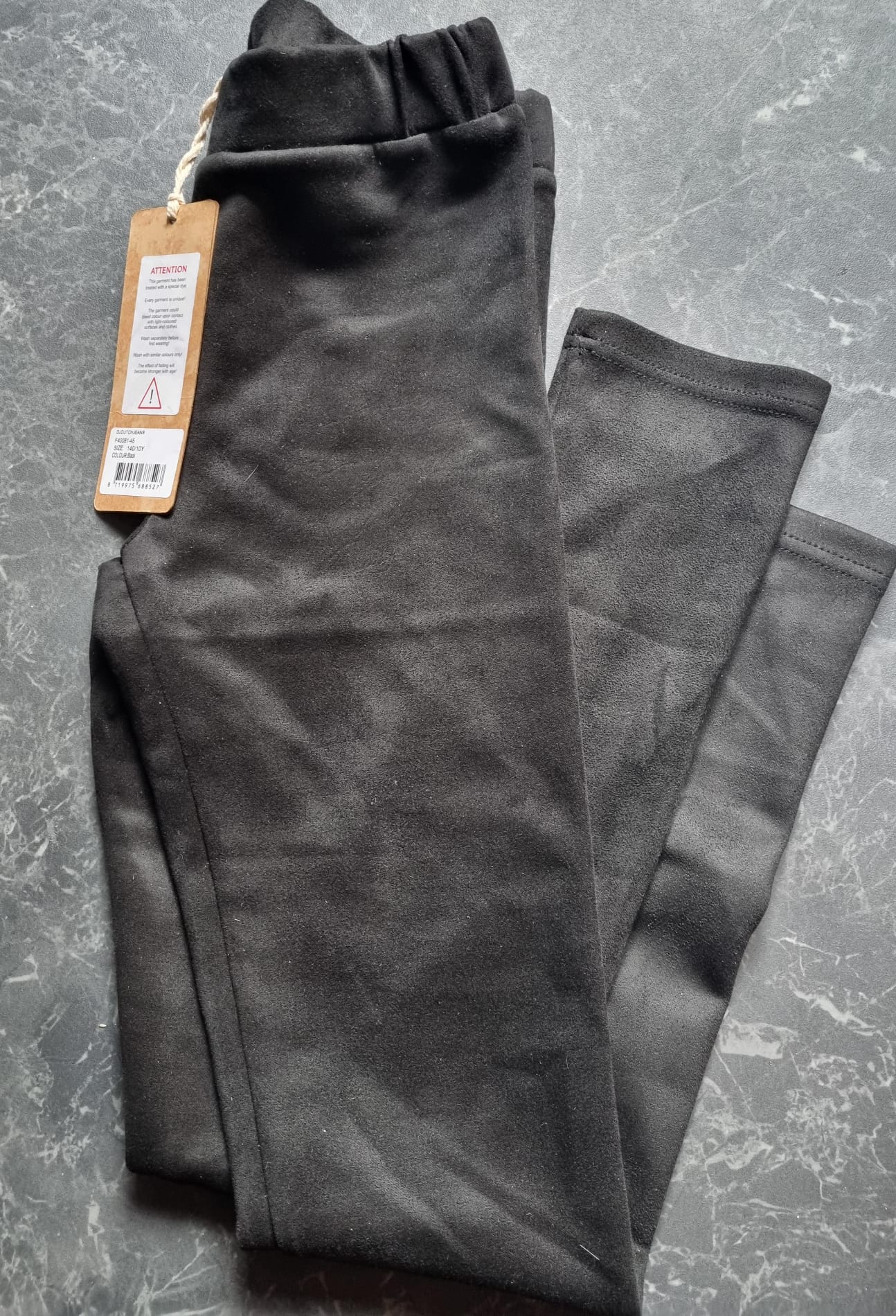 Broek -- Suede - kinderkleding