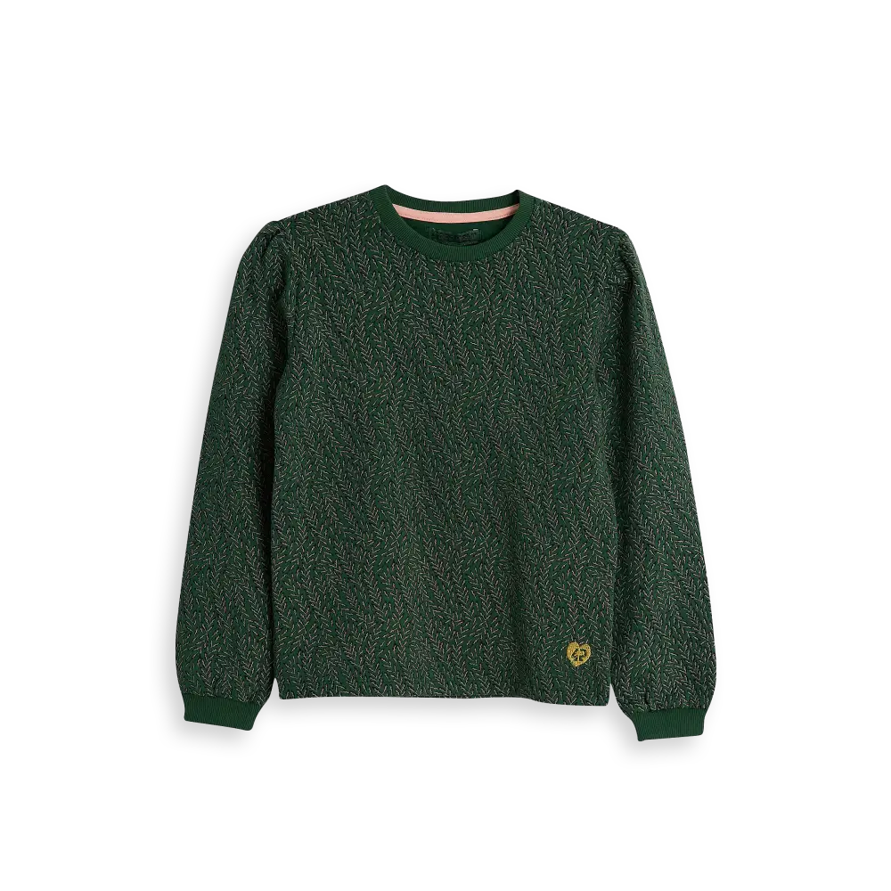 Sweater -- Anna - 98 / Groen - kinderkleding