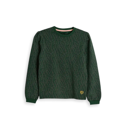 Sweater -- Anna - 98 / Groen - kinderkleding