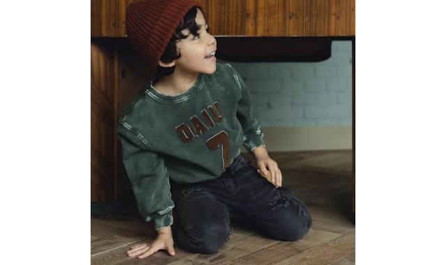 Sweater -- Crewneck College - 104 / Grijs - kinderkleding