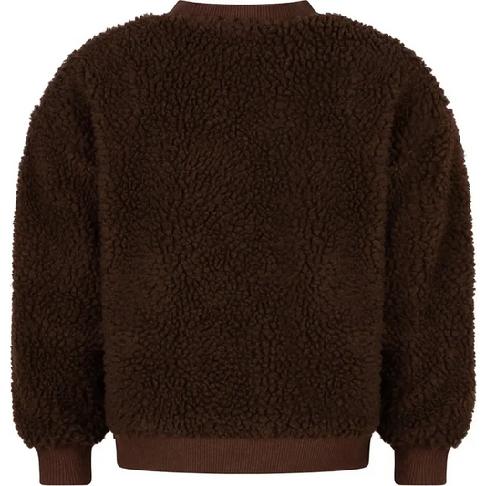Sweater Crewneck Teddy 92 / Bruin kinderkleding