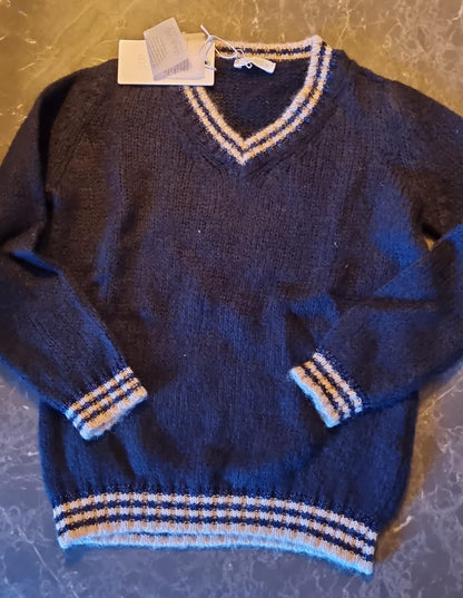 Trui -- ByBar - 116 / Blauw - kinderkleding