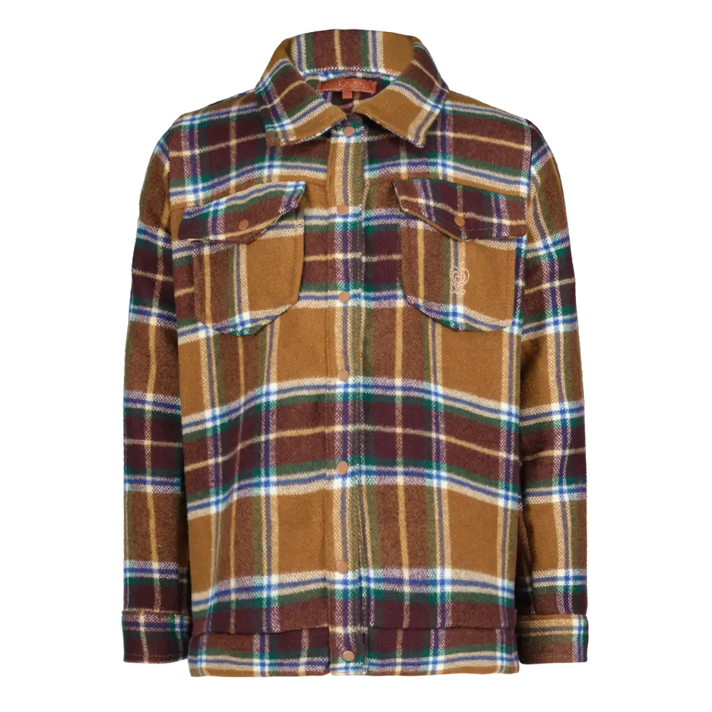 Vest -- Inge - 116 / Bruin - kinderkleding